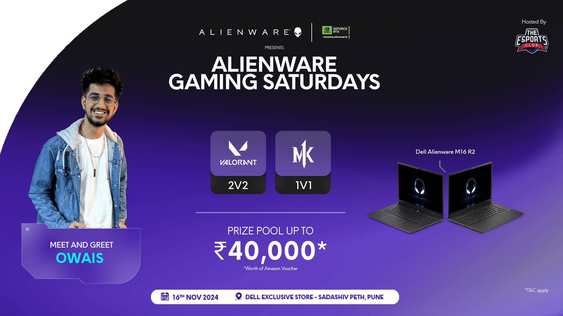 Alienware Gaming Saturdays - Pune banner