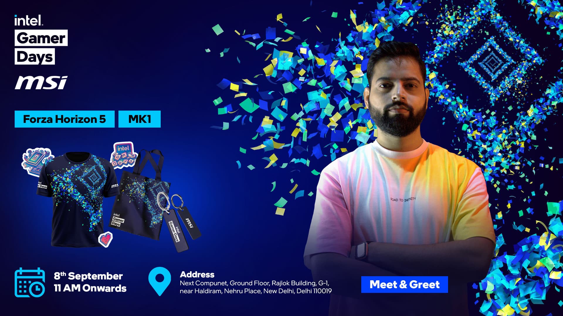 Intel Gamer Days - MSI, Delhi banner