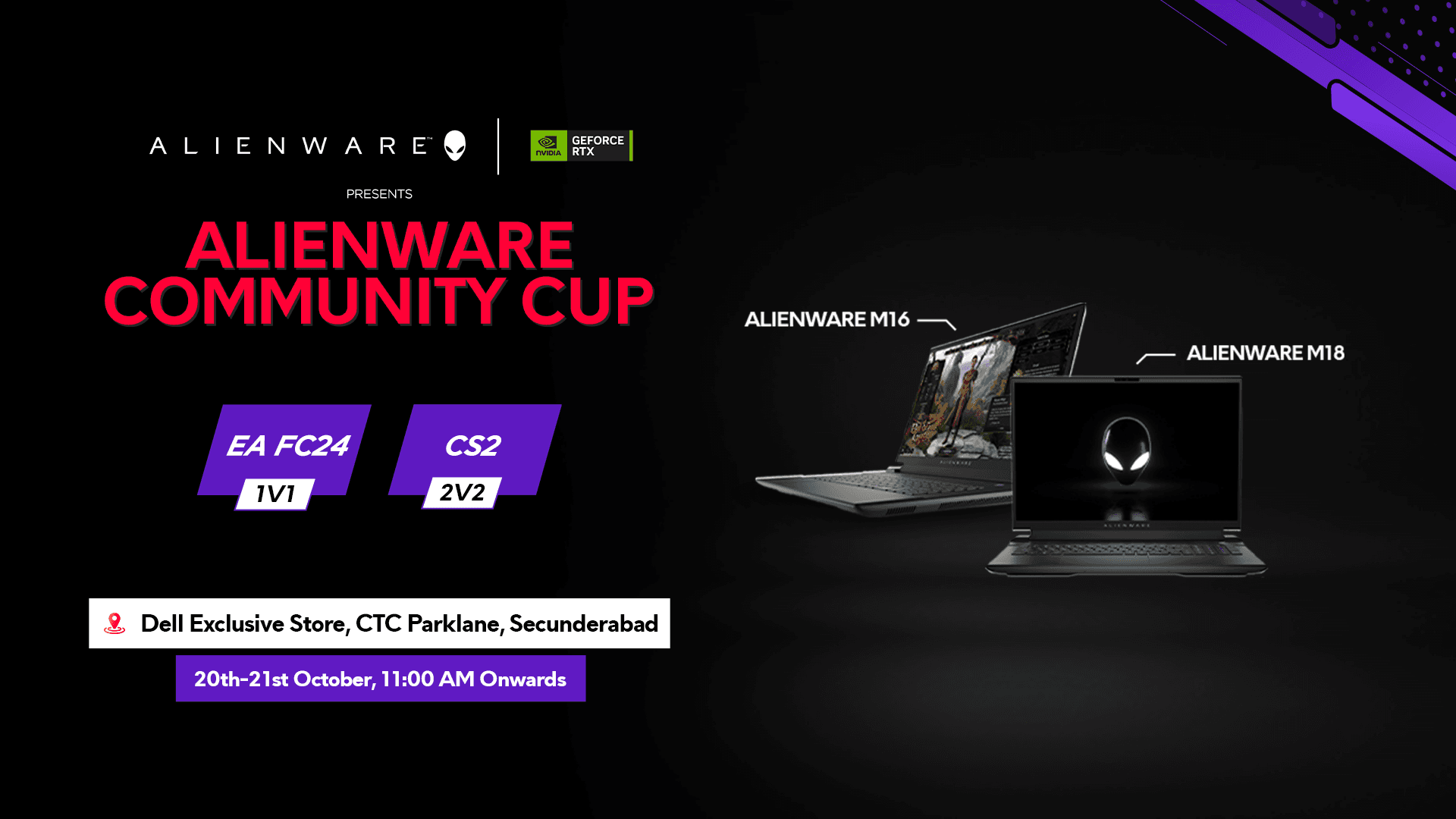 Alienware Gaming Saturdays - Status Change's banner