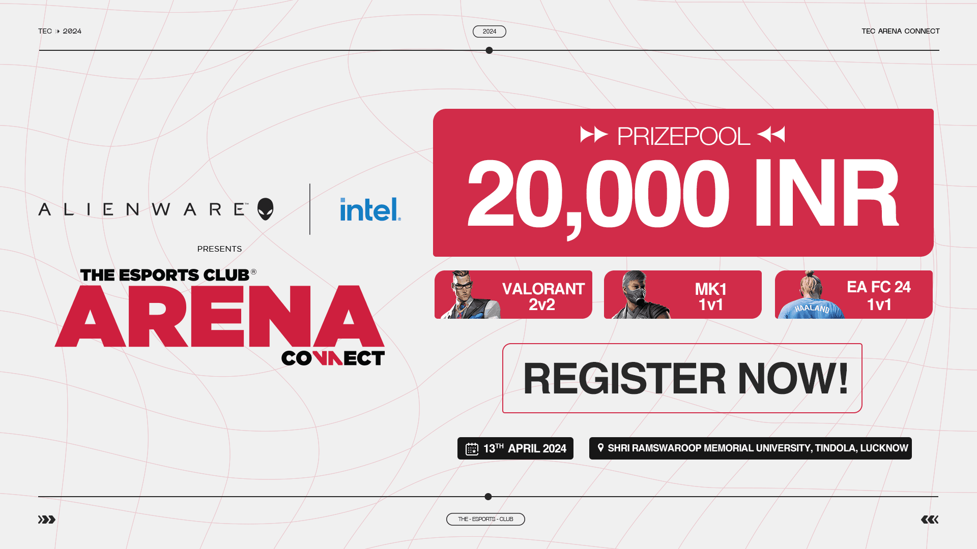 TEC Arena Connect - Shri Ramswaroop Memorial University banner