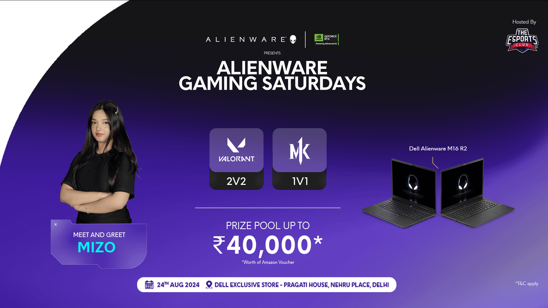Alienware Gaming Saturdays - Delhi banner