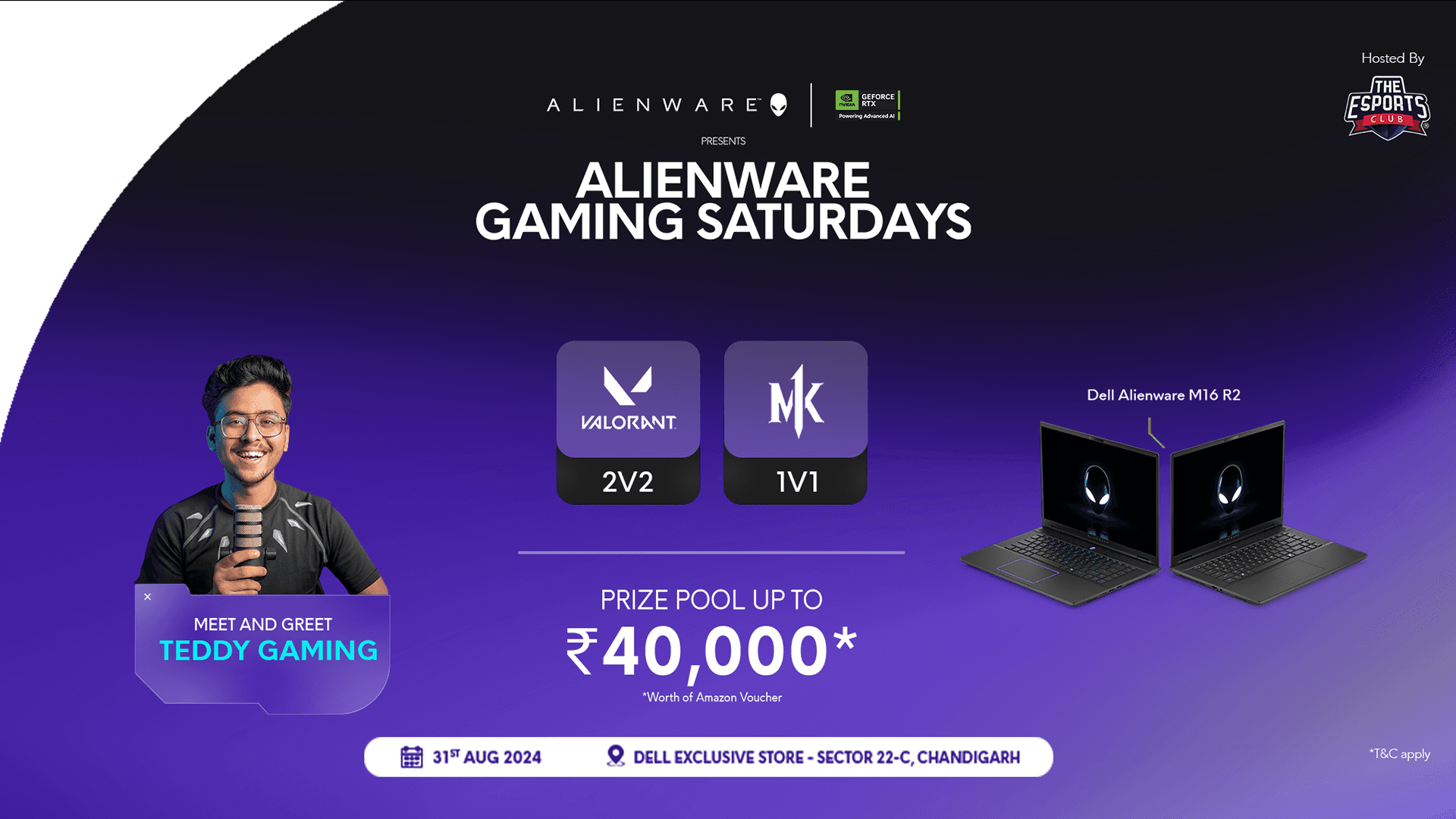 Alienware Gaming Saturdays - Chandigarh banner