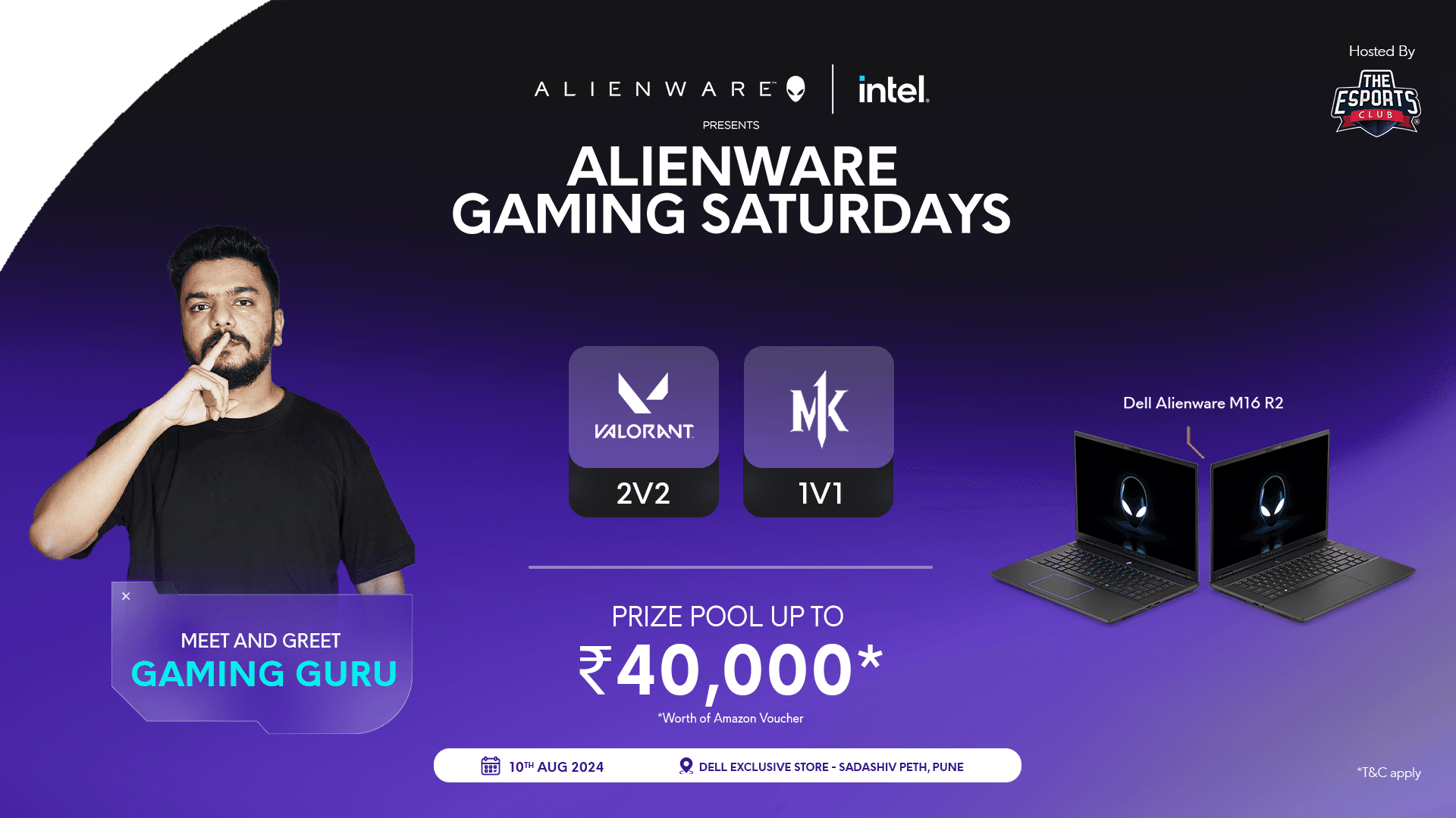 Alienware Gaming Saturdays - Pune banner