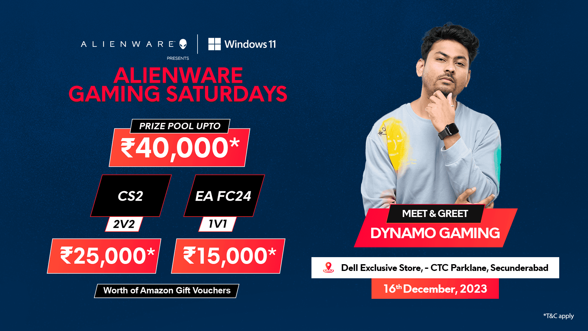 Alienware Gaming Saturdays - Secunderabad banner