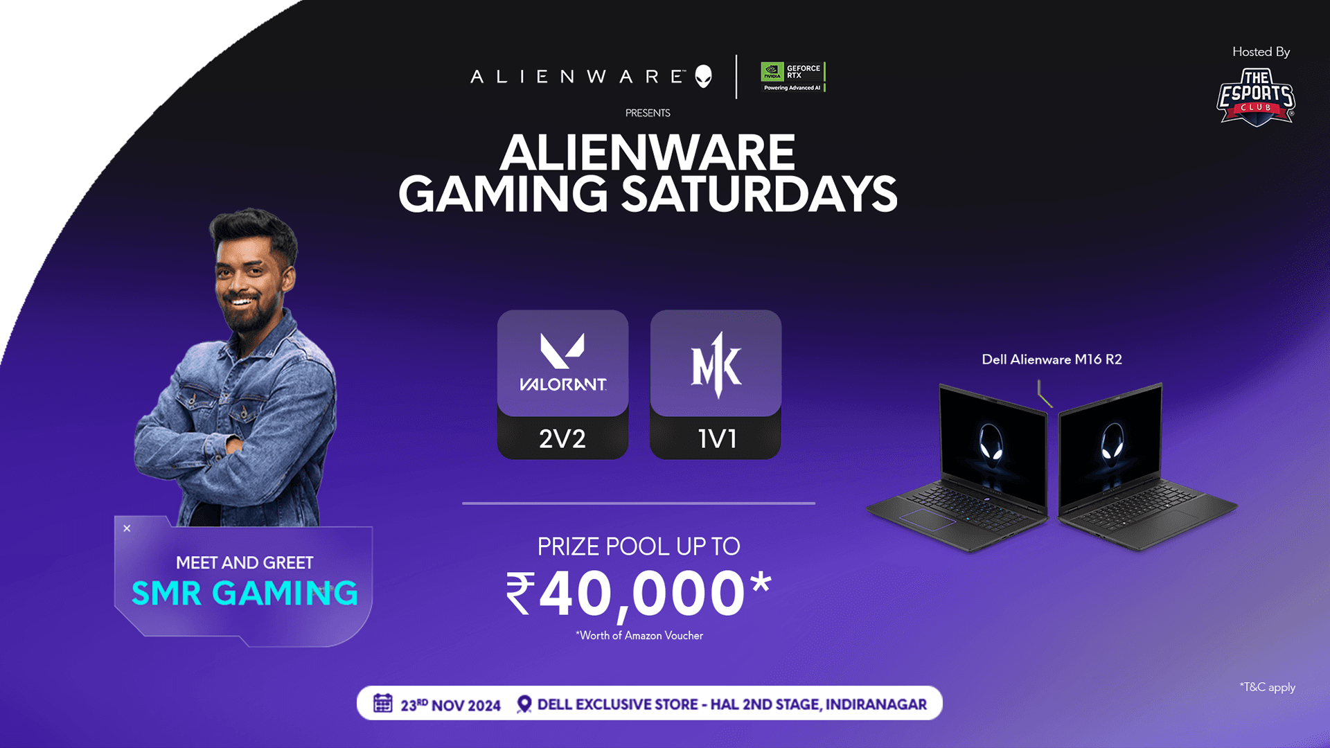 Alienware Gaming Saturdays - Bengaluru banner