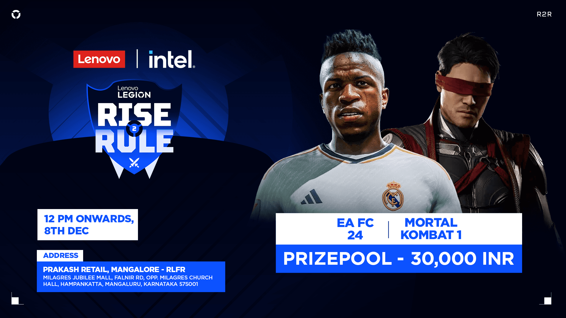 Lenovo Intel Rise2Rule - Mangalore - Prakash Retail banner