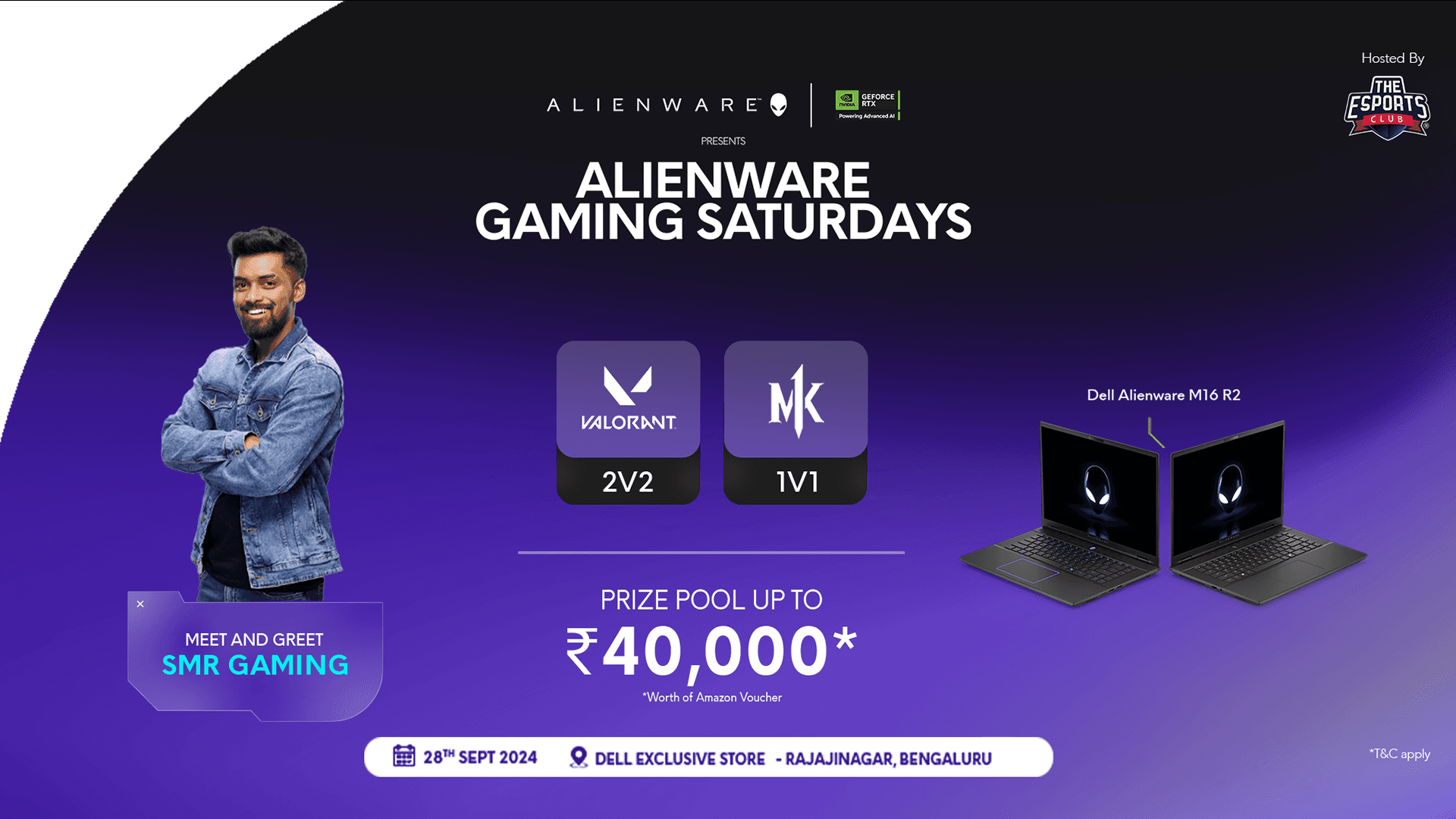Alienware Gaming Saturdays - Bengaluru banner