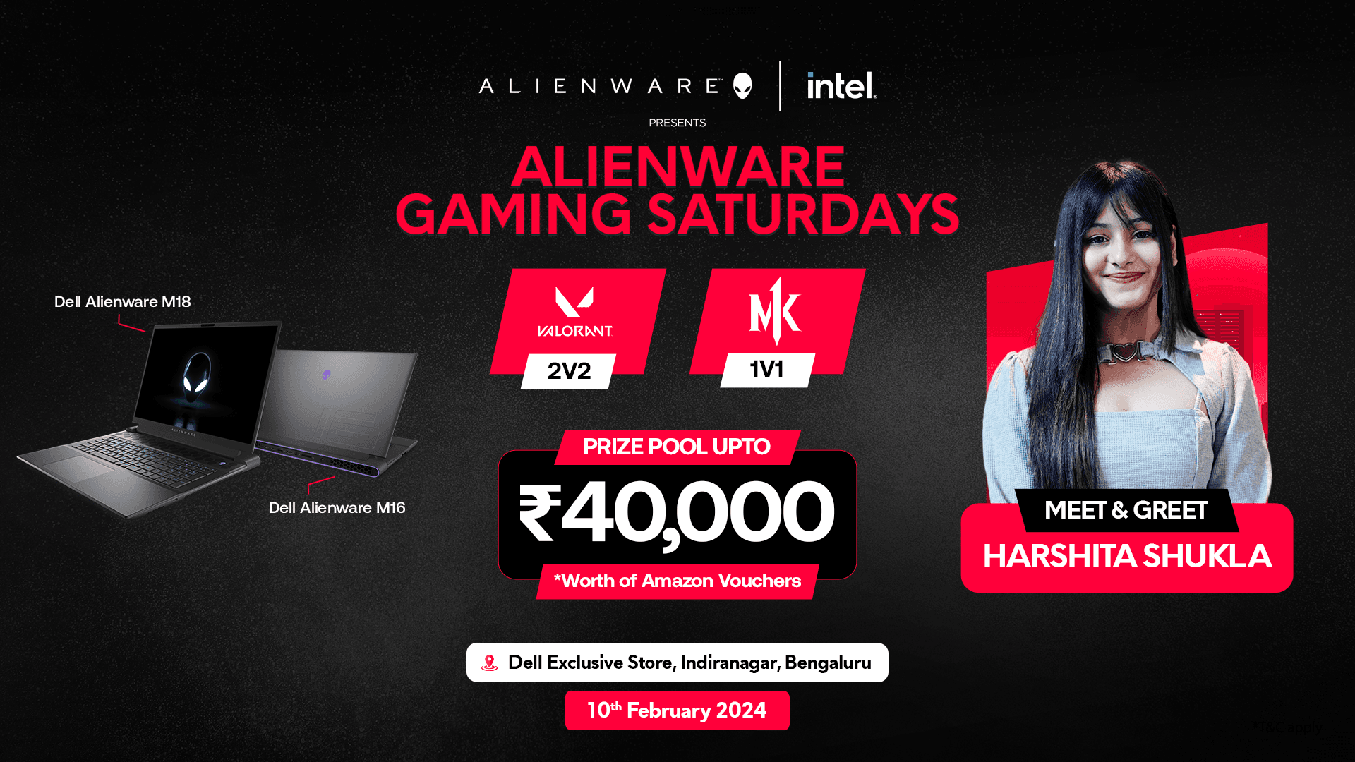 Alienware Gaming Saturdays - Bengaluru banner