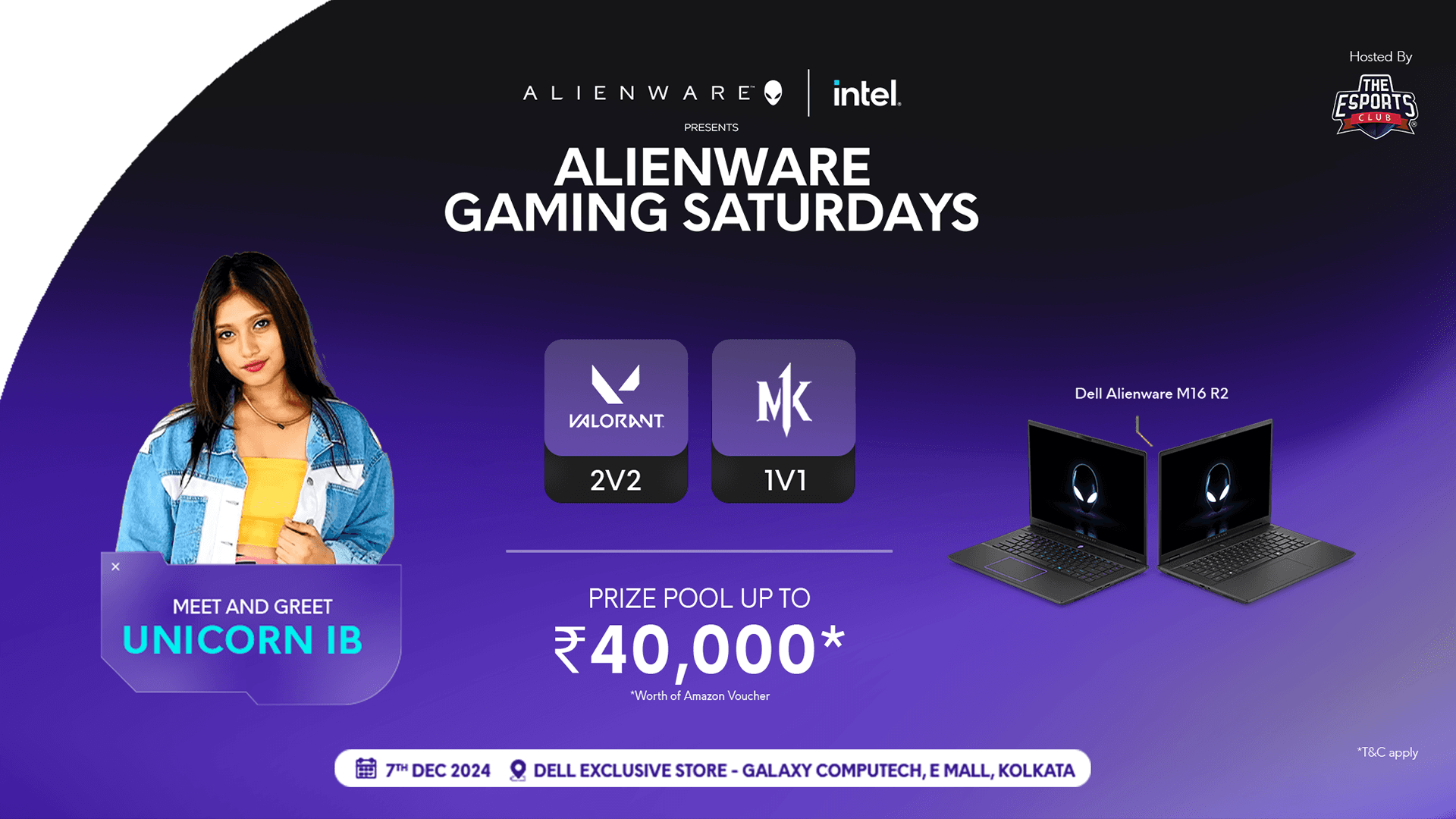 Alienware Gaming Saturdays - Kolkata banner