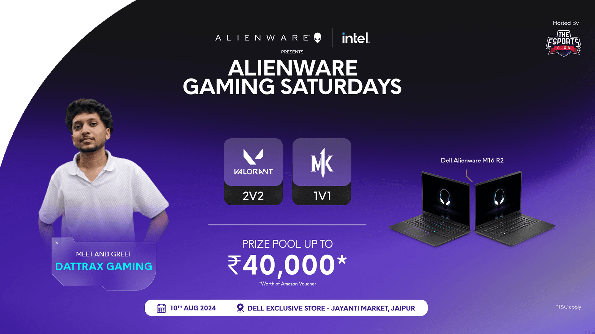 Alienware Gaming Saturdays - Jaipur banner