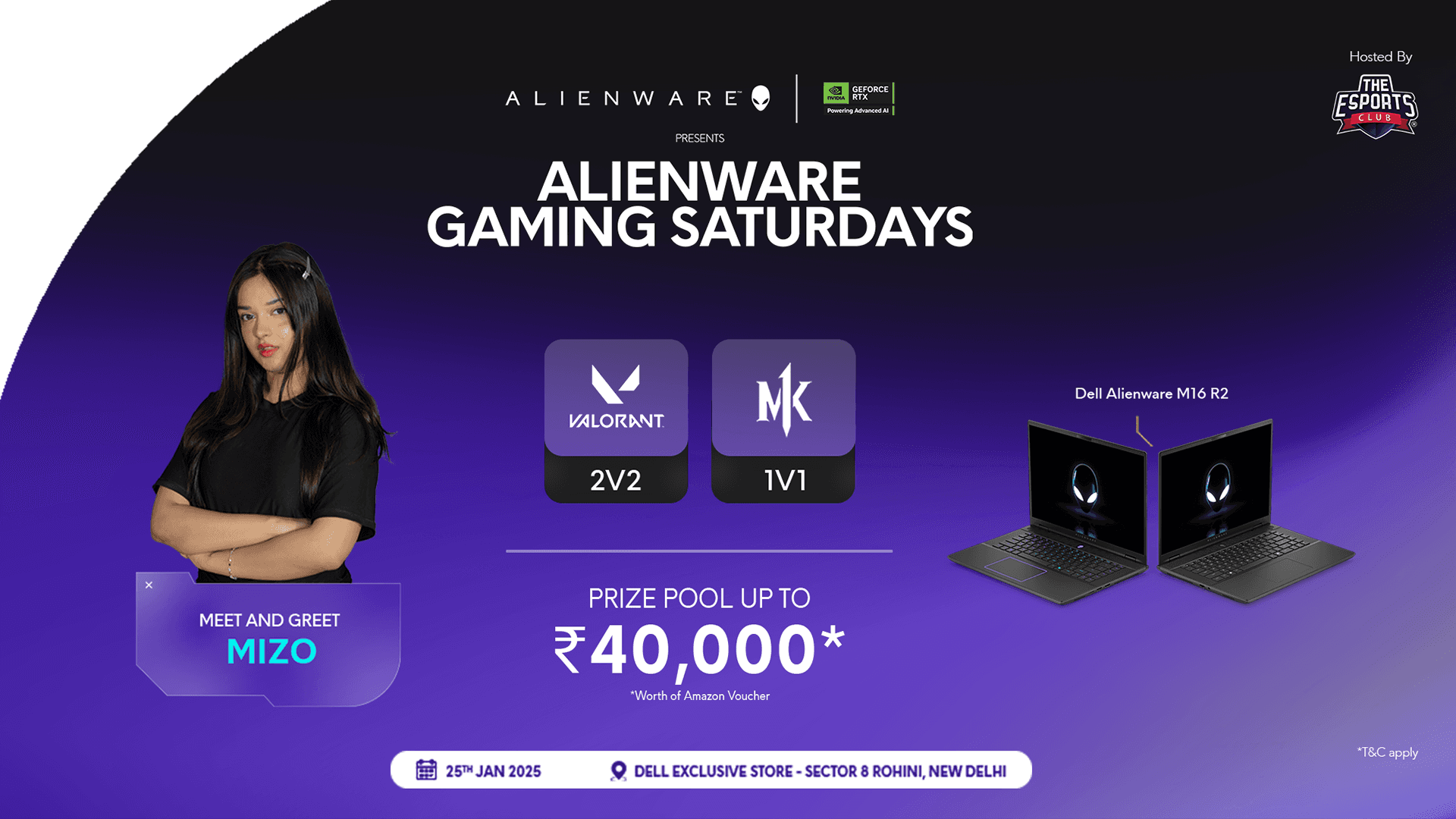 Alienware Gaming Saturdays - Delhi banner