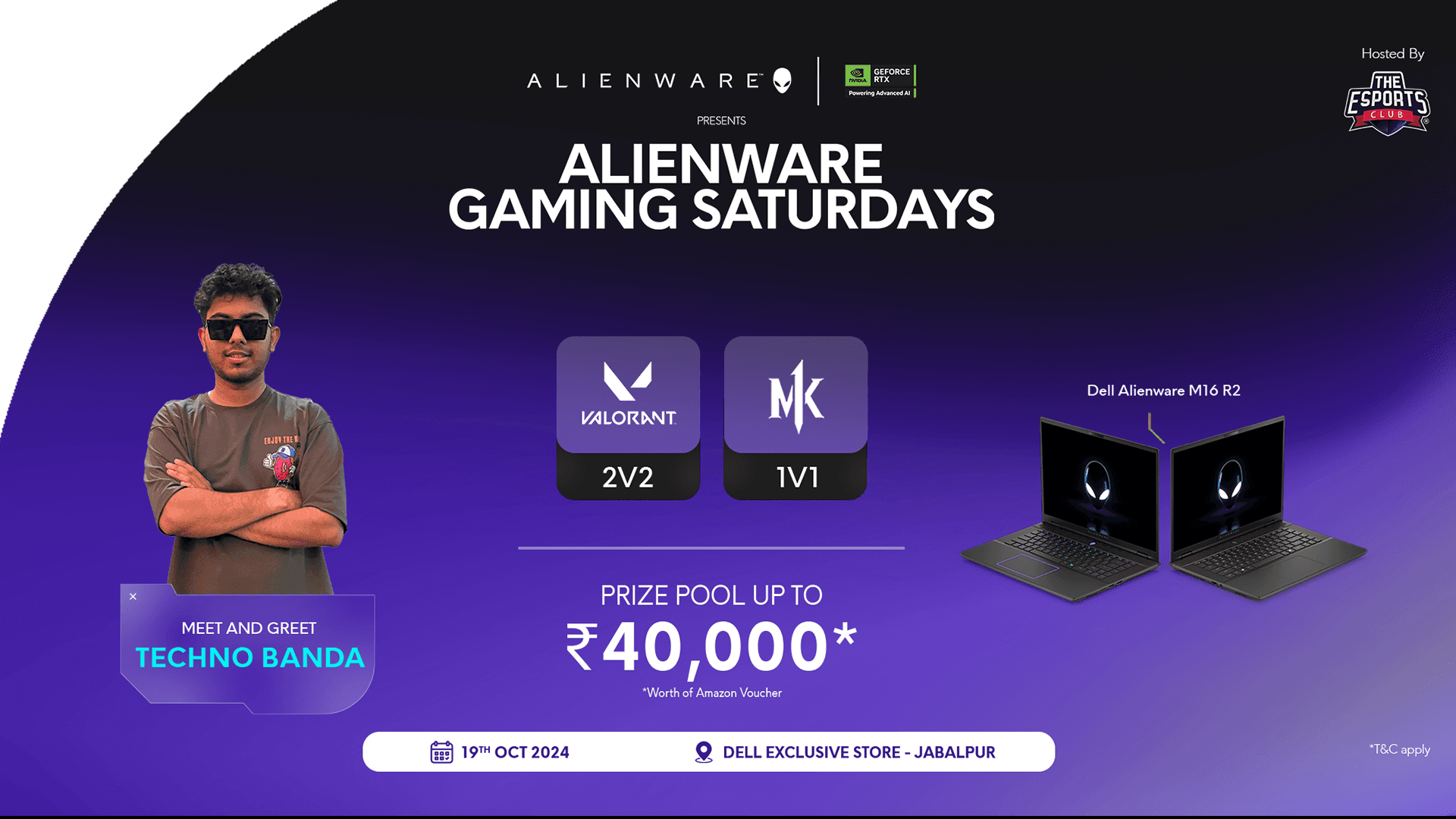 Alienware Gaming Saturdays - Jabalpur banner