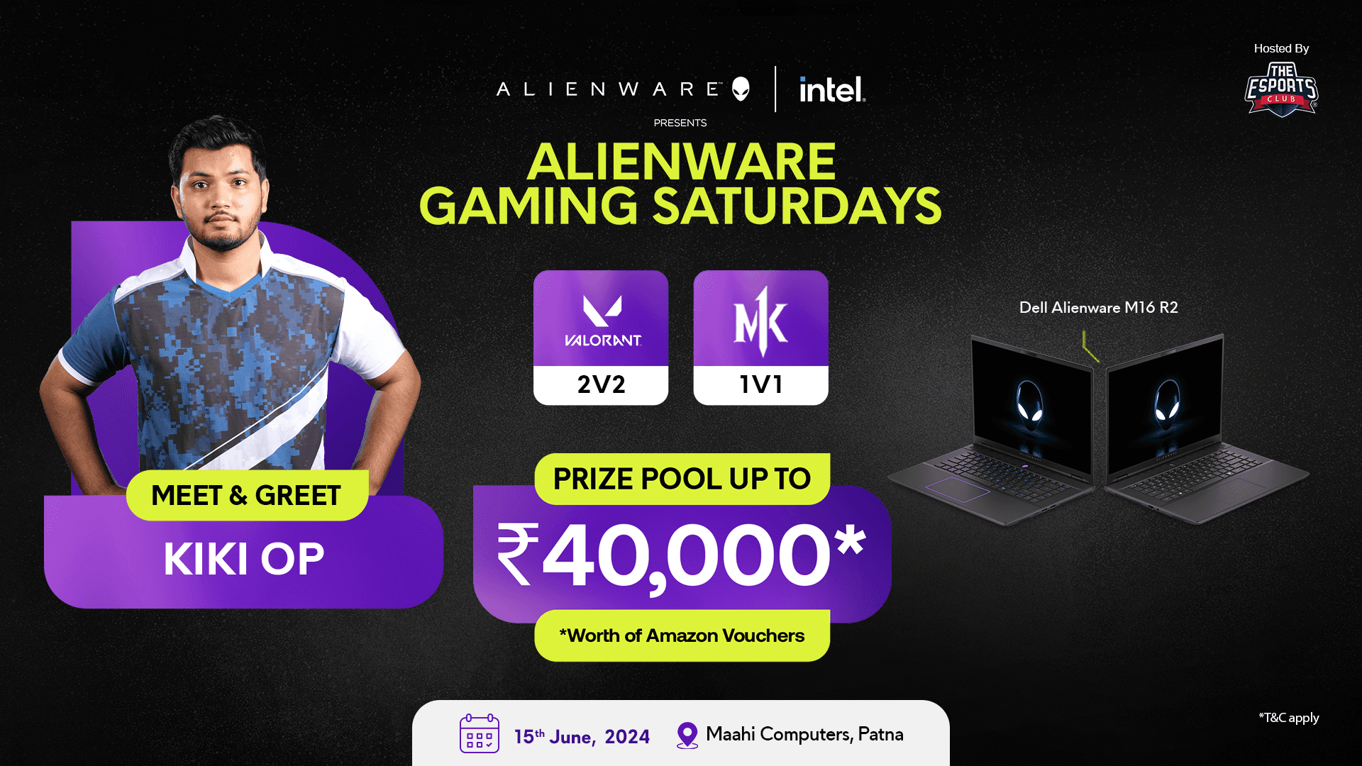 Alienware Gaming Saturdays - Patna banner
